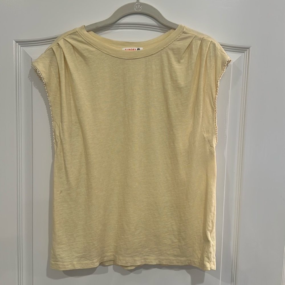 Sundry feminine slub muscle tee size 1